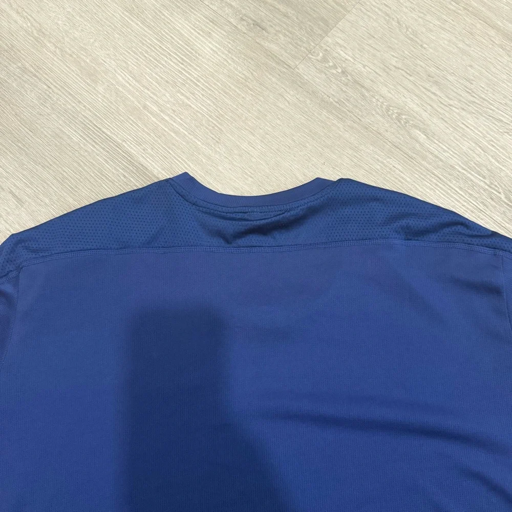 Adidas Men's Short Sleeve Blue Tee
